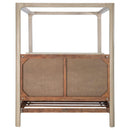 Coaster Furniture Solano 222520KW 85-inch California King Canopy Bed - Weathered Mango IMAGE 14