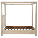  Coaster Furniture Solano 222520KW 85-inch California King Canopy Bed - Weathered Mango IMAGE 2