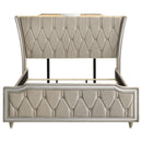  Coaster Furniture Lorient 222661KW California King LED Upholstered Bed - Ivory/Camel IMAGE 10