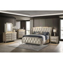  Coaster Furniture Lorient 222661KW California King LED Upholstered Bed - Ivory/Camel IMAGE 11