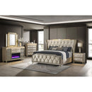  Coaster Furniture Lorient 222662 2-drawer LED Nightstand with USB - Ivory/Camel IMAGE 18