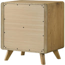  Coaster Furniture Bennett 222902 2-drawer Bedroom Nightstand Bedside Table - Light Oak IMAGE 8