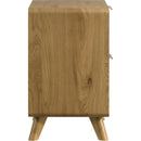  Coaster Furniture Bennett 222902 2-drawer Bedroom Nightstand Bedside Table - Light Oak IMAGE 9