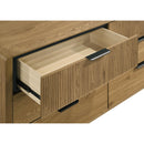  Coaster Furniture Bennett 222903 6-drawer Bedroom Dresser Cabinet - Light Oak IMAGE 10