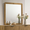  Coaster Furniture Bennett 222904 Bedroom Dresser Mirror - Light Oak IMAGE 4