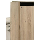  Coaster Furniture Arielle 223111KE Eastern King Bookcase Panel Storage Bed - Light Oak IMAGE 10