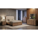  Coaster Furniture Leanne 223134 Dresser Mirror - Light Oak IMAGE 3