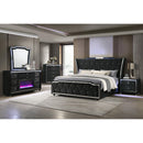  Coaster Furniture Lorient 223161KE Eastern King LED Upholstered Bed - Black IMAGE 11