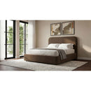  Coaster Furniture Anders 306037CHQ Upholstered Queen Storage Lift Platform Bed - Chocolate IMAGE 4