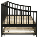  Coaster Furniture Delgado 310027 Windsor Twin Wood Daybed with Trundle - Black IMAGE 8