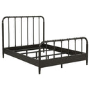  Coaster Furniture Rocco 310035F All Wood Water Pipe Open Frame Full Bed - Dark Bronze IMAGE 2