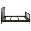  Coaster Furniture Rocco 310035KE All Wood Water Pipe Open Frame Eastern King Bed - Dark Bronze IMAGE 8
