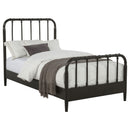  Coaster Furniture Rocco 310035T All Wood Water Pipe Open Frame Twin Bed - Dark Bronze IMAGE 7