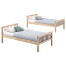  Coaster Furniture Dakota 461171 Wood Twin Over Twin Bunk Bed - Natural IMAGE 9