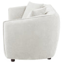  Coaster Furniture Aleisha 503065 Fabric Upholstered Loveseat - Sand IMAGE 7