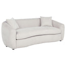  Coaster Furniture Isabella 504971 Fabric Upholstered Sofa - Sand IMAGE 1