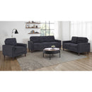  Coaster Furniture Bowen II 509981 Fabric Upholstered Track Arm Sofa - Steel Grey IMAGE 10