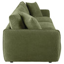  Coaster Furniture Elysia 551895-SOFA Chenille Upholstered Modular Lounge Sofa - Green IMAGE 7