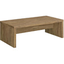  Coaster Furniture Lynette 704128-S2 2-piece Rectangular Coffee and End Table Set - Mango IMAGE 6