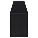  Coaster Furniture Winfield 706222-SET 3-piece Entertainment Center 60-inch TV Stand - Black IMAGE 3
