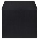  Coaster Furniture Knapp 706227 Engineered Wood Square End Table - Black IMAGE 4