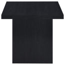  Coaster Furniture Max 706278-S2 2-piece Rectangular Coffee and End Table Set - Black IMAGE 3