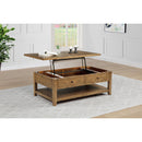  Coaster Furniture Payne 710545 48-inch Mobile Lift Top Coffee Table - Distressed Brown IMAGE 7