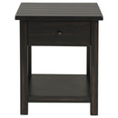  Coaster Furniture Payne 710568-S2 2-piece Coffee and 1-drawer End Table Set - Java IMAGE 12