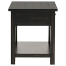  Coaster Furniture Payne 710568-S3 3-piece Coffee and 1-drawer End Table Set - Java IMAGE 4