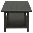  Coaster Furniture Payne 710568-S3A 3-piece Coffee and End Table Set - Distressed Java IMAGE 4