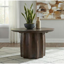 Coaster Furniture Cayenne 710778 Solid Mango Wood Coffee Table - Walnut IMAGE 5