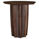  Coaster Furniture Cayenne 710778-S2 2-piece Solid Mango Wood Coffee Table Set - Walnut IMAGE 7