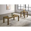  Coaster Furniture Castlewood 710858-S2 2-piece Cocktail Coffee Table Set - Brown Oak IMAGE 2