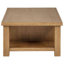  Coaster Furniture Beasley 723328 2-Drawer Wood Coffee Table - Golden Oak IMAGE 6