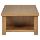  Coaster Furniture Beasley 723328-S2 2-Piece Wood Coffee Table Set - Golden Oak IMAGE 13