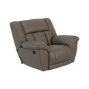  Catnapper Sentinel 31702 Lay Flat Rocker Recliner with Extended Ottoman - Taupe IMAGE 1