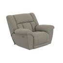  Catnapper Sentinel 631707 Power Lay Flat Recliner with Extended Ottoman - Smoke IMAGE 1