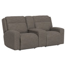  Catnapper Caleb 63649 Power Headrest Power Recl Console Loveseat with Zero Gravity - Raisin IMAGE 1