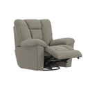  Catnapper Manley 628505 Power Swivel Glider Recliner - Smoke IMAGE 1