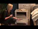 Signature Design by Ashley Bellaby 1-Drawer Nightstand B331-91 EXTERNAL_VIDEO 2