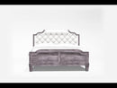  Furniture of America Ganymede Queen Upholstered Bed CM7856Q-BED EXTERNAL_VIDEO 1